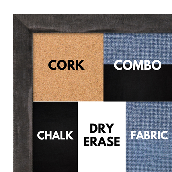 BB1316-7 Distressed Black Cube - 0.75 Inch Wide - Custom Cork Chalk Dry Erase BB1316-7 Distressed Black Cube - 0.75 Inch Wide - Custom Cork Chalk Dry Erase