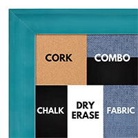 BB1536-5 Glossy Blue - Medium Custom Cork Chalk or Dry Erase Board BB1536-5 Glossy Blue - Medium Custom Cork Chalk or Dry Erase Board