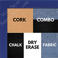 BB1538-2 Purple - Small Custom Cork Chalk or Dry Erase Board