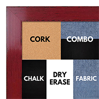 BB1566-2 Glossy Distressed Red - Medium Custom Cork Chalk or Dry Erase Board BB1566-2 Glossy Distressed Red - Medium Custom Cork Chalk or Dry Erase Board