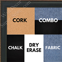 BB1569-8 Small Dark Green With Top Outside Distressed Accent Custom Cork Chalk or Dry Erase Board