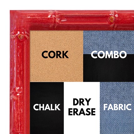 BB1612-5  Red Enamel Bamboo Wallboard Corkboard Whiteboard Chalkboard BB1612-5  Red Enamel Bamboo Wallboard Corkboard Whiteboard Chalkboard