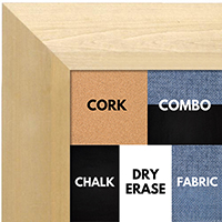 BB1756-1 | Unfinished Wood Frame | Unfinished Natural Wood Moulding - Paint or Stain | Custom Cork Board | Custom Chalk Board | Custom White Dry Erase Board