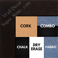 BB1845-1 | Coffee Brown | Custom Cork Bulletin Board | Custom White Dry Erase Board | Custom Chalk Board | Best Value