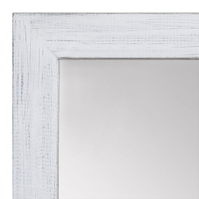 MR1533-2 Distressed Soft White - Medium Custom Wall Mirror MR1533-2 Distressed Soft White - Medium Custom Wall Mirror