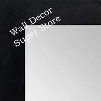 MR1000-1 Matte Black - Value Priced -Medium Custom Wall Mirror Custom Floor Mirror