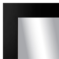 MR1045-9 Matte Black - Custom Mirror MR1045-9 Matte Black - Custom Mirror