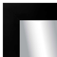 MR1047-9 Matte Black  Custom Mirror