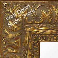 MR170-1   Ornate Wide Gold Frame - Extra Large Custom Wall Mirror Custom Floor Mirror a
