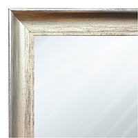 MR1208-4 Silver Scoop with Embossed Pattern - 1.125 Inch Wide MR1208-4 Silver Scoop with Embossed Pattern - 1.125 Inch Wide