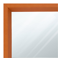 MR1212-10 Orange - Custom Small Mirror - 0.69 Inch Wide MR1212-10 Orange - Custom Small Mirror - 0.69 Inch Wide