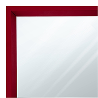 MR1212-1 Red - Custom Small Mirror - 0.69 Inch Wide MR1212-1 Red - Custom Small Mirror - 0.69 Inch Wide
