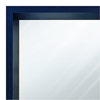 MR1212-7 Blue - Custom Small Mirror - 0.69 Inch Wide MR1212-7 Blue - Custom Small Mirror - 0.69 Inch Wide