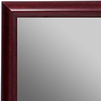 MR1409-4 Mahogany - Small Custom Wall Mirror