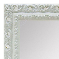 MR1505-1 Ornate White - Small Custom Wall Mirror MR1505-1 Ornate White - Small Custom Wall Mirror