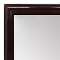 MR1507-4 Cherry Mahogany Small Custom Wall Mirror Custom Floor Mirror