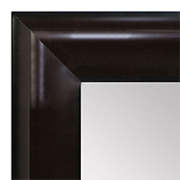 MR1509-1 Espresso Coffee Brown Large Custom Wall Mirror Custom Floor Mirror