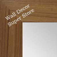 MR1510-4 Oak Wood Grain Large Custom Wall Mirror Custom Floor Mirror