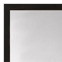 MR1511-10 Espresso Coffee Stained Maple - Very Small Custom Wall Mirror