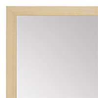 MR1511-2 Natural Maple - Very Small Custom Wall Mirror
