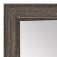 MR1513-2 Gray Distressed Barnwood - Large Custom Wall Mirror Custom Floor Mirror