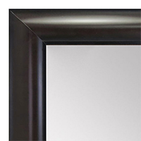 MR1516-1 Espresso Coffee Brown - Medium Custom Wall Mirror Custom Floor Mirror