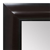 MR1517-1 Espresso Coffee Brown - Large Custom Wall Mirror Custom Floor Mirror