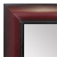 MR1517-3 Mahogany - Large Custom Wall Mirror Custom Floor Mirror