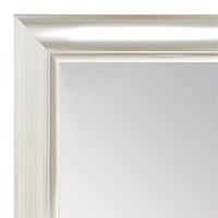 MR1520-10 Silver, Satin, Brushed Nickel - Medium Custom Wall Mirror Custom Floor Mirror