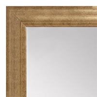 MR1520-7 Gold - Medium Custom Wall Mirror Custom Floor Mirror