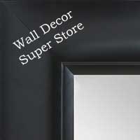 MR1522-9 Classic Black Extra Large Custom Wall Mirror Custom Floor Mirror