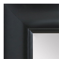 MR1522-9 Classic Black Extra Large Custom Wall Mirror Custom Floor Mirror