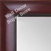 MR1525-3 Walnut - Large Custom Wall Mirror Custom Floor Mirror