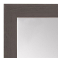 MR1533-3 Distressed Dark Brown - Medium  Custom Wall Mirror -  Custom Bathroom Mirror