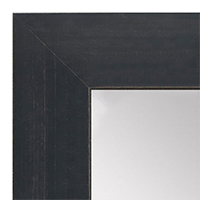 MR1535-1 Distressed Gray Black - Large Custom Wall Mirror Custom Floor Mirror