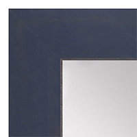 MR1535-5 Distressed Blue - Large Custom Wall Mirror Custom Floor Mirror