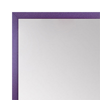 MR1540-19 Thin Metal Purple Plum Medium Custom Wall Mirror Custom Floor Mirror