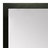 MR1843-6 Charcoal Grey - 3/4 Inch Wide X 3/4 Inch High - Custom Wall Mirror - Custom Bathroom Mirror