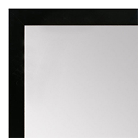 MR1843-9 Black - 3/4 Inch Wide X 3/4 Inch High - Custom Wall Mirror - Custom Bathroom Mirror