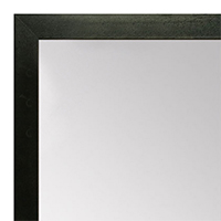 MR1544-6 Charcoal Grey - 3/4 Inch Wide X 1 1/4 Inch High - Custom Wall Mirror - Custom Bathroom Mirror