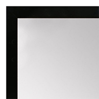 MR1544-9 Black - 3/4 Inch Wide X 1 1/4 Inch High - Custom Wall Mirror - Custom Bathroom Mirror