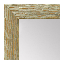 MR1548-3 Distressed Brown Driftwood - Medium Custom Wall Mirror