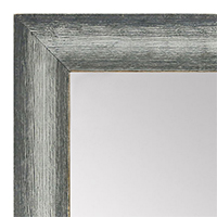 MR1555-1 Distressed Gray / Silver - Medium Custom Wall Mirror