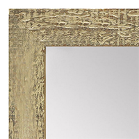 MR1555-6 Distressed Tan - Medium Custom Wall Mirror