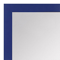 MR1564-11 Royal Blue - Very Small Custom Wall Mirror