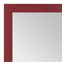 MR1564-13 Maroon - Very Small Custom Wall Mirror