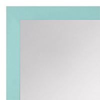 MR1564-16 Soft Blue - Very Small Custom Wall Mirror