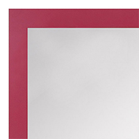 MR1564-18 Pink - Very Small Custom Wall Mirror