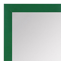 MR1564-2 Green - Very Small Custom Wall Mirror