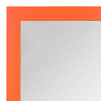 MR1564-3 Orange - Very Small Custom Wall Mirror